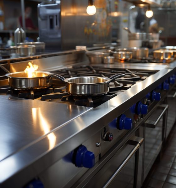 culinary-craftsmanship-restaurant-kitchen-stove-adorned-with-stainless-steel-pots-social-media-p
